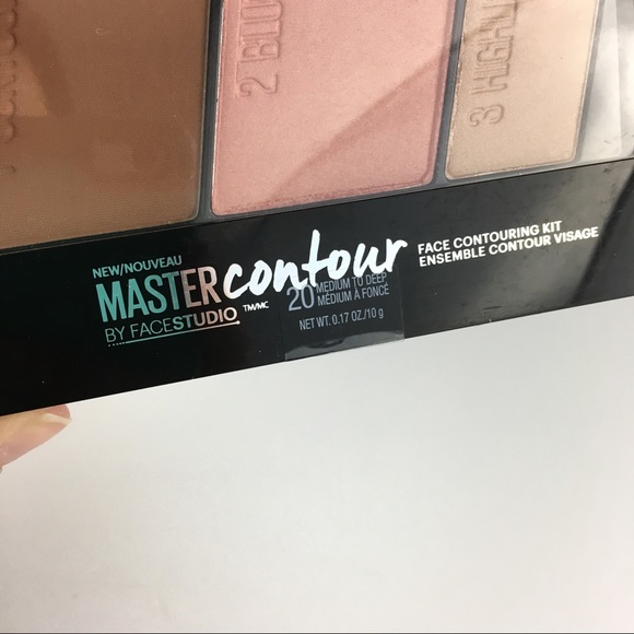New Sealed Maybelline Face Studio Master Contouring Face Kit Medium to Deep - Picture 2 of 5